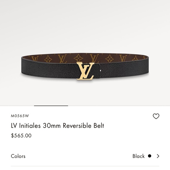 Louis Vuitton reversible belt 30mm size 85, I bought it new - Picture 10 of 11